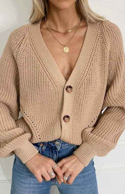 cardigan col V - Tatieonline