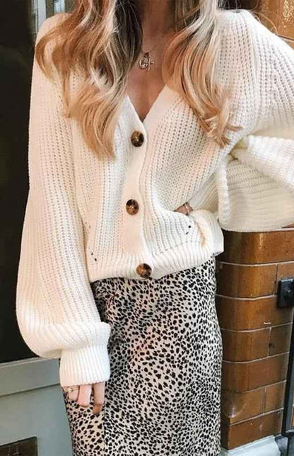 cardigan col V - Tatieonline