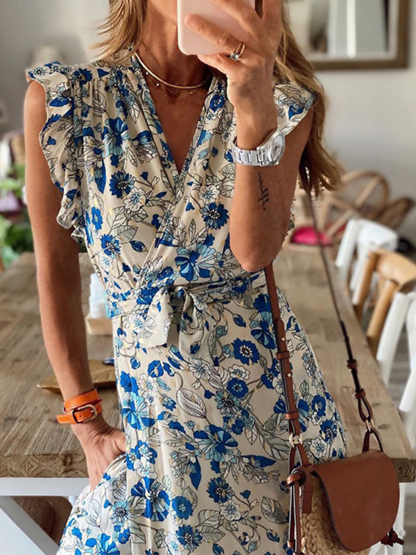 Robe casual floral - Tatieonline