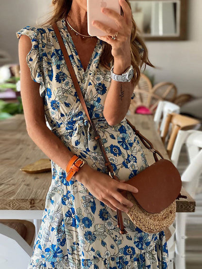 Robe casual floral - Tatieonline