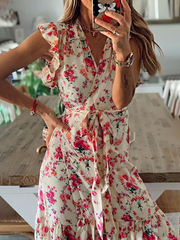 Robe casual floral - Tatieonline
