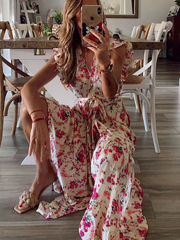 Robe casual floral - Tatieonline
