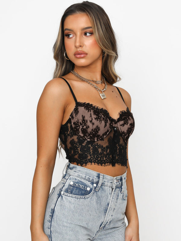 Camisole en dentelle