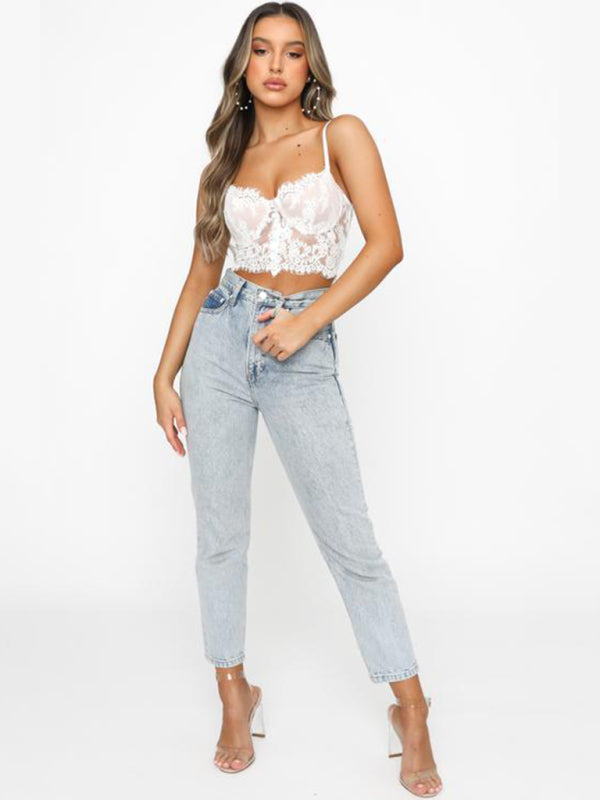 Camisole en dentelle