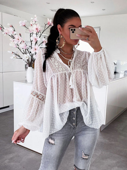 Top mousseline
