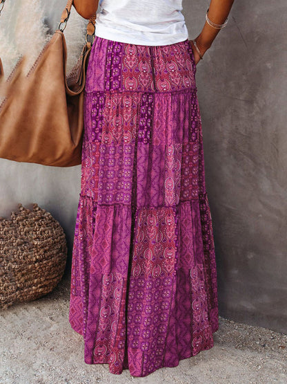 Jupe style boheme