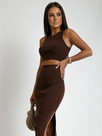 Ensemble jupe cotelé - Tatieonline
