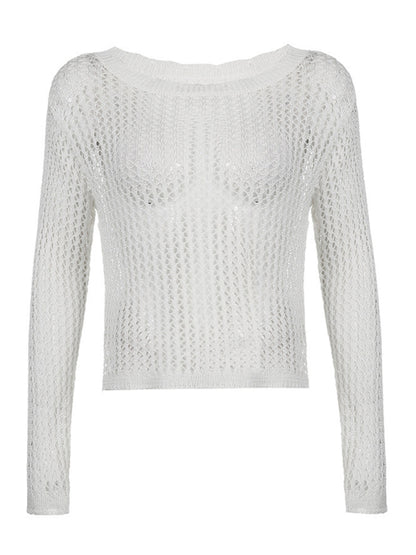 Top maille manches longues - Tatieonline