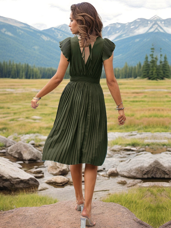 Robe plissee