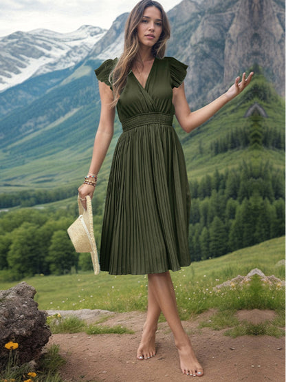 Robe plissee