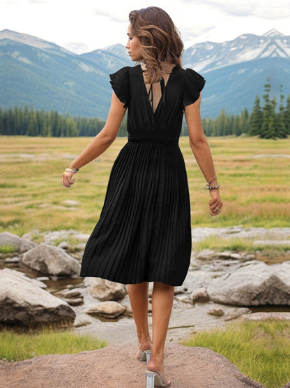Robe plissee