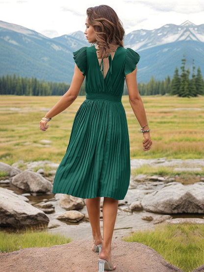 Robe plissee