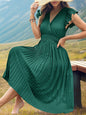 Robe plissee