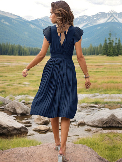Robe plissee