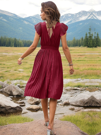 Robe plissee