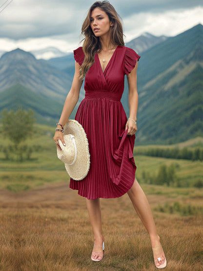 Robe plissee