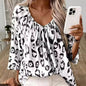 Blouse 3/4 leopard