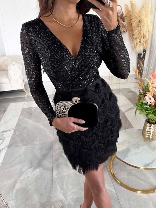 Robe a sequin