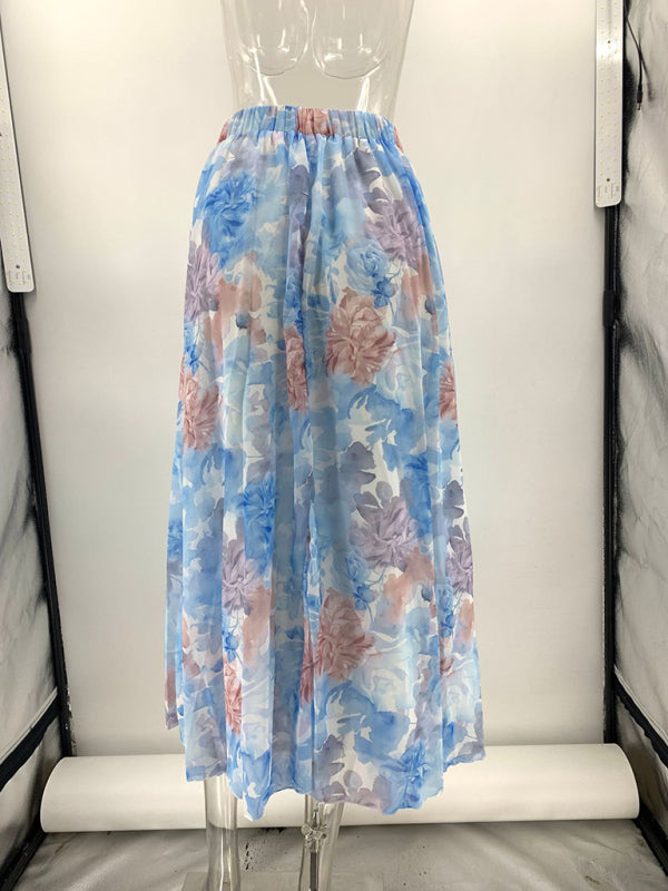 Jupe bleu - Tatieonline