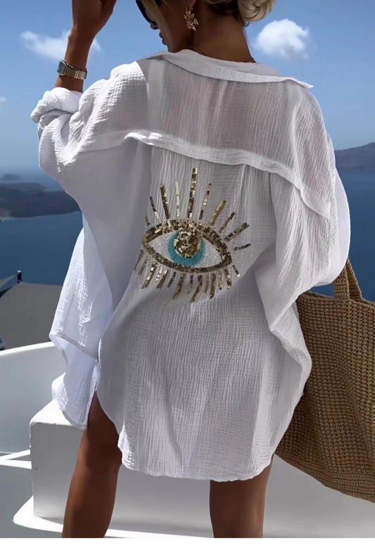 Chemise en gaze