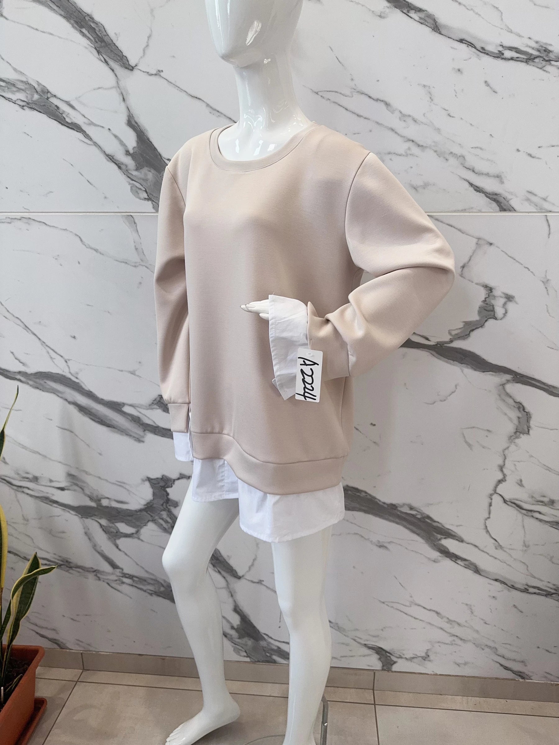 Pull Bi matiere - Tatieonline