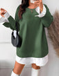 Pull Bi matiere - Tatieonline