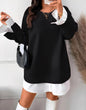 Pull Bi matiere - Tatieonline