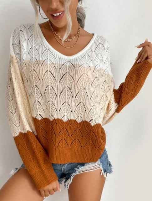 pull tri couleur - Tatieonline