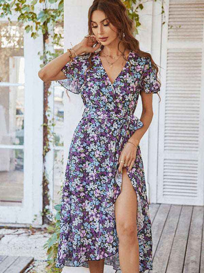 robe fleurie - Tatieonline