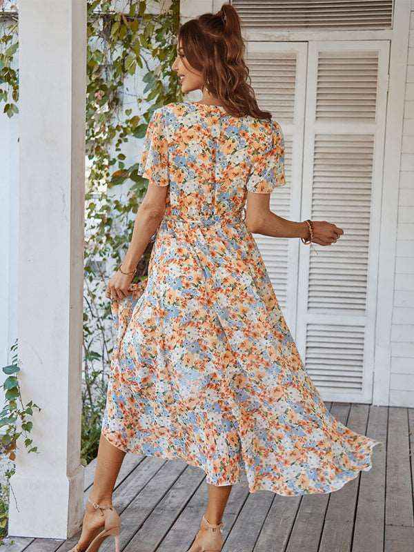 robe fleurie - Tatieonline
