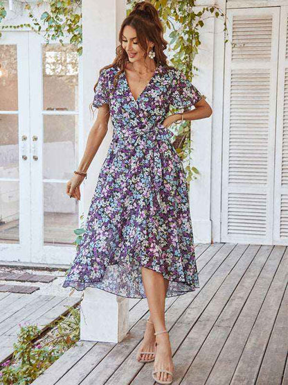 robe fleurie - Tatieonline