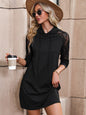 robe sweat dentelle Tatieonline
