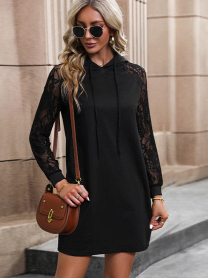 robe sweat dentelle Tatieonline