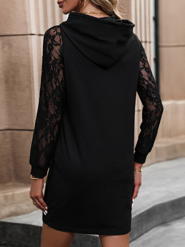 robe sweat dentelle Tatieonline