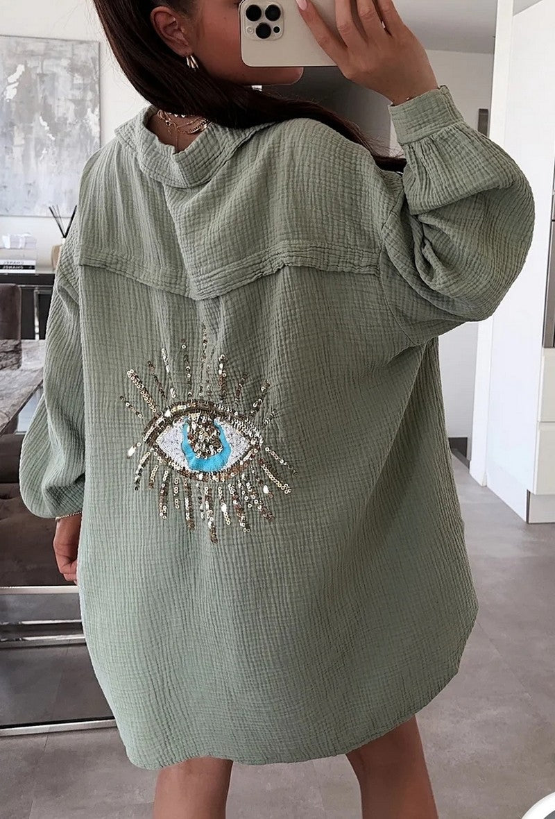Chemise en gaze