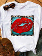 T shirt imprimé 💋 - Tatieonline