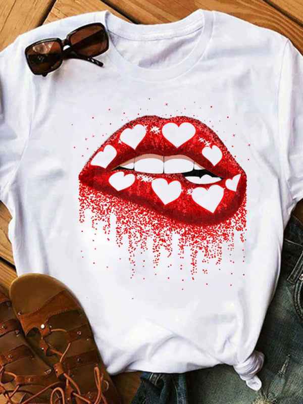 T shirt imprimé 💋 - Tatieonline