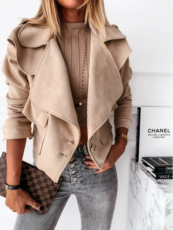 veste daim Tatieonline