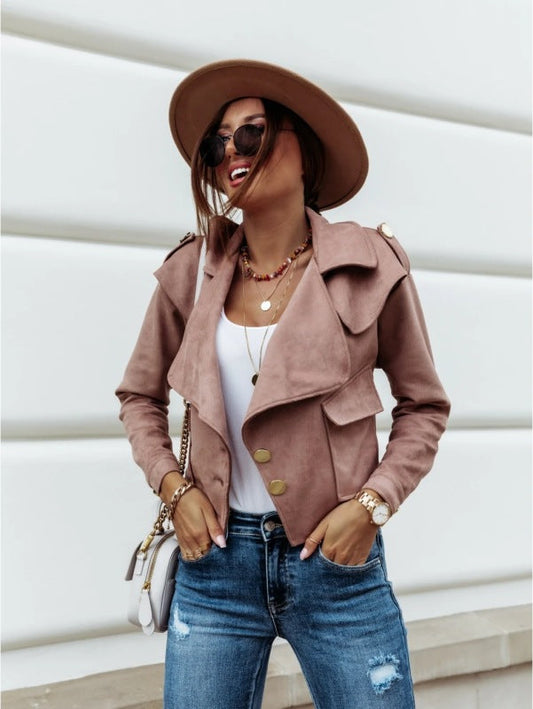 veste daim Tatieonline