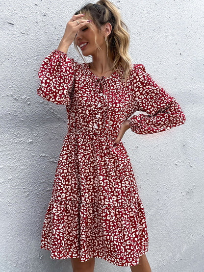 robe imprimé guépard - Tatieonline