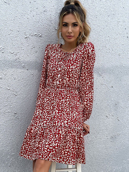 robe imprimé guépard - Tatieonline